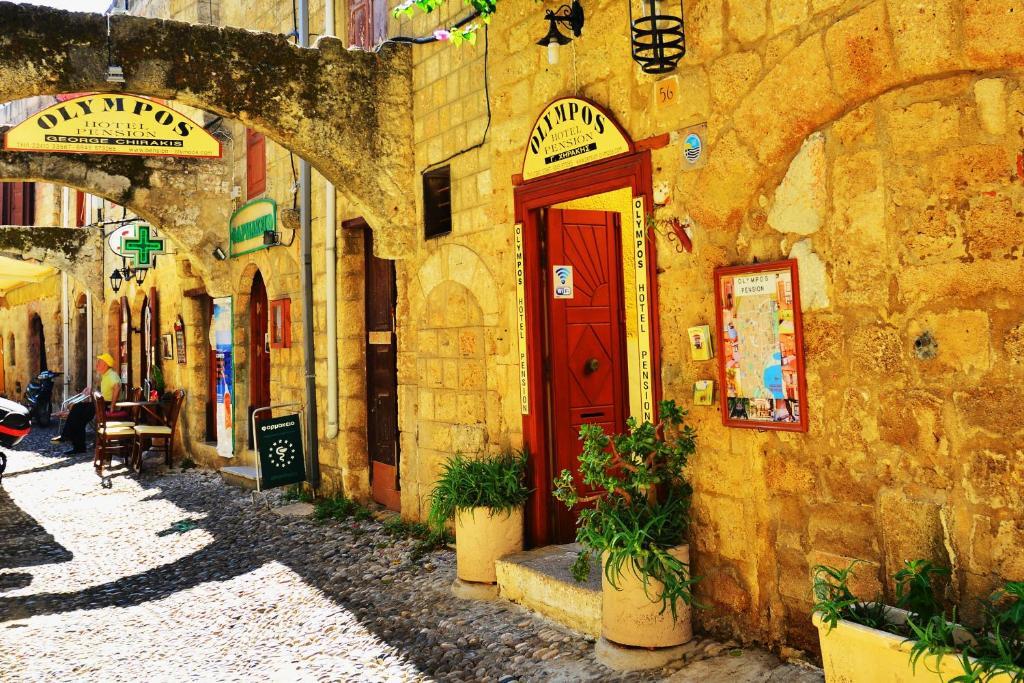 Olympos Pension Rhodes City Exterior photo